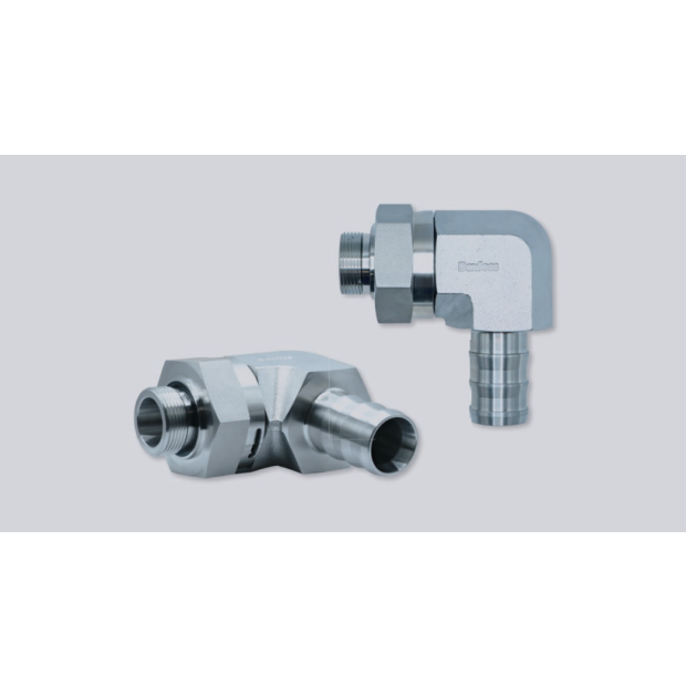 Danfoss 不銹鋼90°旋轉接頭